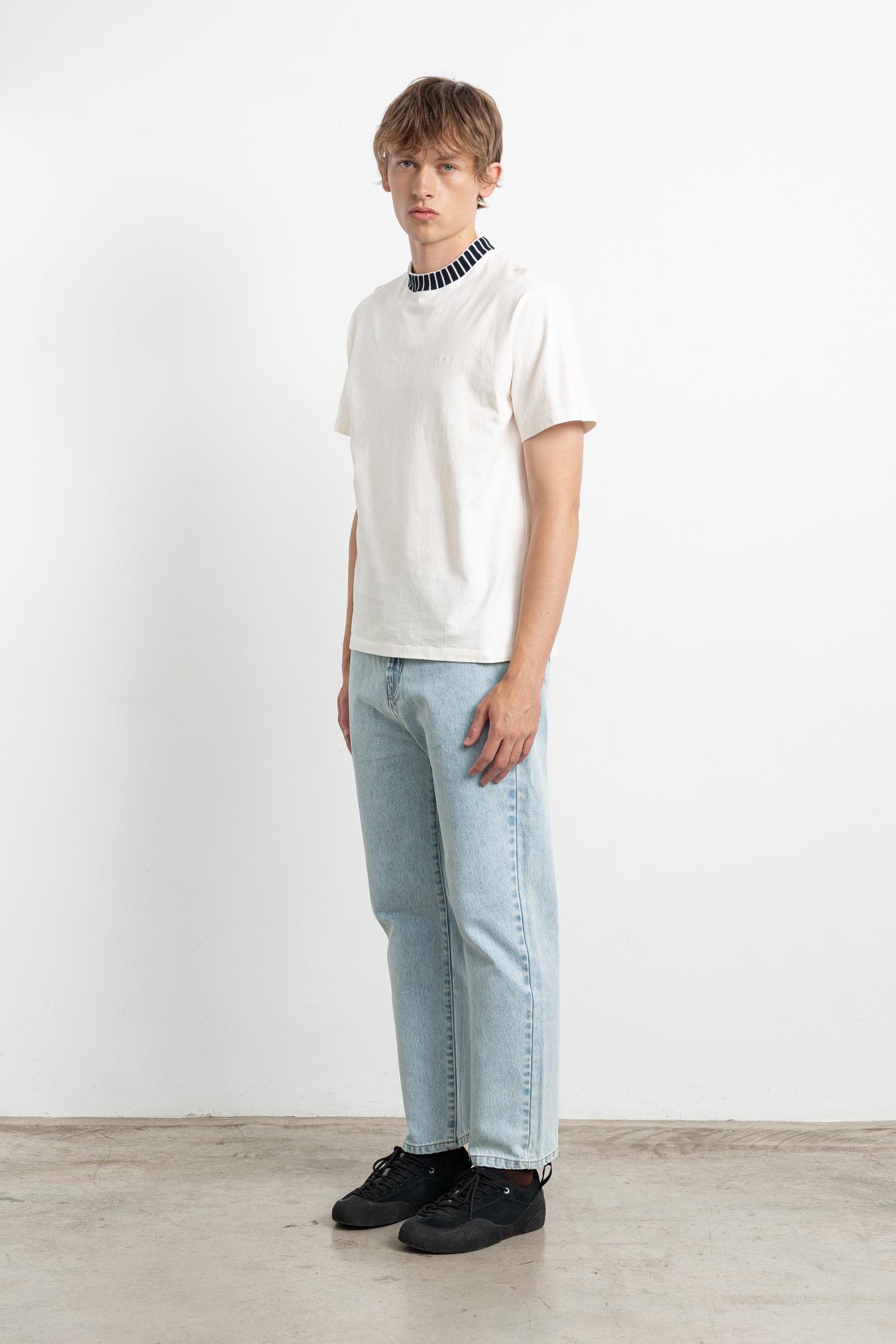 Edmmond Studios Loom T-Shirt Off White Herren weiß